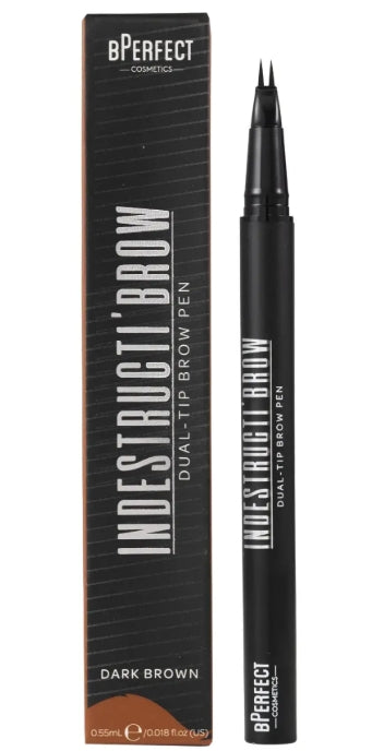 Indestructi'Brow - Dual-Tip Brow Pen - Dark Brown